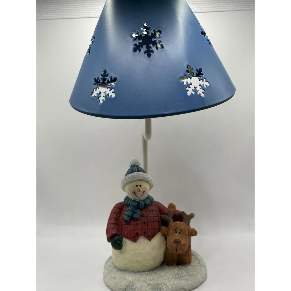 Dennis East Santa Tea Light Tealight Candle Holder Lamp Christmas Holiday Decor